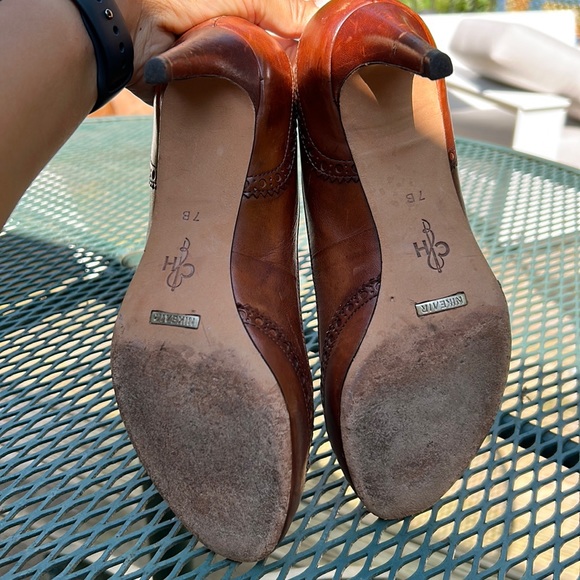 Cole Haan size 7 brown brogues with Nike Air - Picture 7 of 8